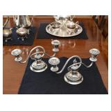 Silverplate Candlesticks