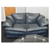 Blue Loveseat