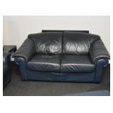 Blue Loveseat