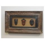 African Artwork - Shadowbox