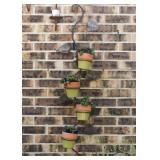 Garden Decor, Plant Hanger, Potted Succulents