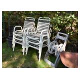 Garden Chairs (set of 6), Hose Reel