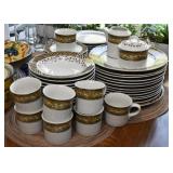 Studio Nova Dinnerware (Jungle Beat Pattern)