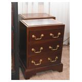 Small 3 Drawer Chest / End Table with Brass Pulls (there are 2 of these)