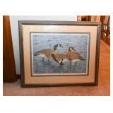 Framed Artwork - Terri Haugen (Geese)