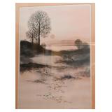 Framed Original Artwork, Signed