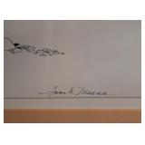 Framed Original Artwork, Signed