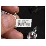 Judith Ripka Sterling Silver Earrings (New with Tags)
