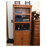 Tall Bookcase / Bookshelf with Storage Cabinet