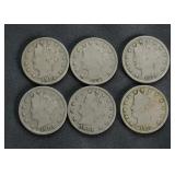 Liberty Head Nickels (Early 1900