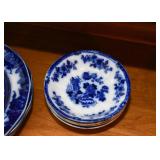 Flow Blue Plates & Cups