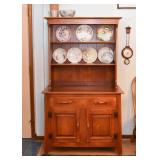 Shaker Style Cupboard / Buffet with Hutch