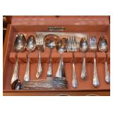 Silver Plate / Silverplate Flatware Set