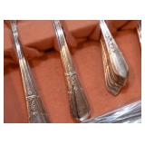 Silver Plate / Silverplate Flatware Set
