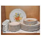 Vintage Stoneware Dishes / Dinnerware