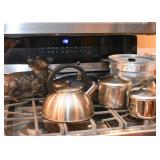 Tea Kettle, Pots & Pans