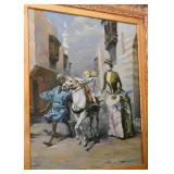 Framed Oil Painting, Signed