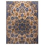 Persian Iranian Isfahan Carpet / Rug (approx. 5