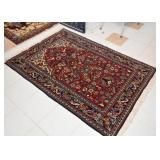 Persian Kashan Prayer Rug - Tree of Life (approx. 5