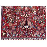 Persian Kashan Prayer Rug - Tree of Life (approx. 5