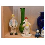 Vintage Clown Figurines
