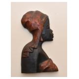Wood Carved African Wall Hanging
