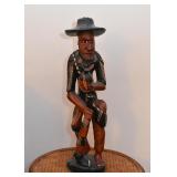 Folk Art Wood Carving / Statue