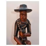 Folk Art Wood Carving / Statue