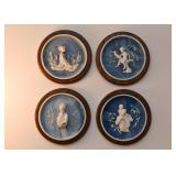 Art Glass High Relief Collector Plates