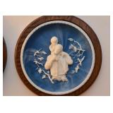 Art Glass High Relief Collector Plates