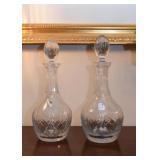 Pair of Fostoria Decanters