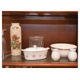 Asian Vase, Serving Pieces, Salt & Pepper