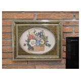 Framed Needlepoint / Embroidery