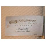 Queen Size Beautyrest Mattress & Box Spring, Throw Pillows