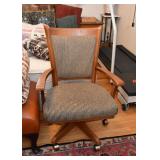 Wooden Swivel Office Chair (there are 2 of these)