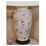 Blue & White Pottery Table Lamp