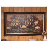 Oil Painting, Signed (Ships)
