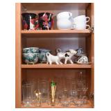 Coffee Mugs, Bowls, Cow Creamers, Teacups, Glassware