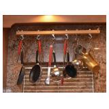Pot Rack, Pots & Pans, Kitchen Utensils