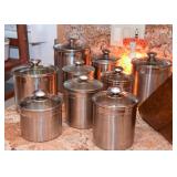 Stainless Kitchen Canisters