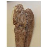 Architectural Salvage - Wood Carved Angel (there are 2 of these (each approx. 41" high)