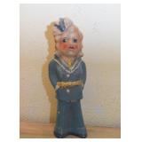 Vintage Chalkware Statue