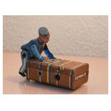 Vintage Tin Litho Toy - Porter (missing key)