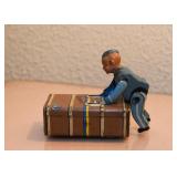 Vintage Tin Litho Toy - Porter (missing key)