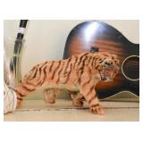 Vintage Tiger Figure (made with real fur)