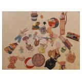 Vintage Paper Dolls Accessories