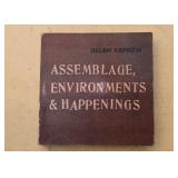 Art Books - Assemblage, Environments & Happenings by Allan Kaprow
