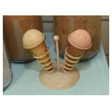 Vintage Ice Cream Cone Salt & Pepper Shakers