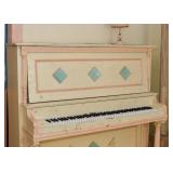 Painted Upright Piano (we have 2 pianos)