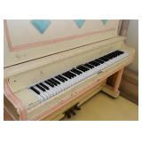 Painted Upright Piano (we have 2 pianos)